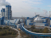Construction of the production line objects of dry cement production method capacity 6000 tons of clinker per day, Mordovia