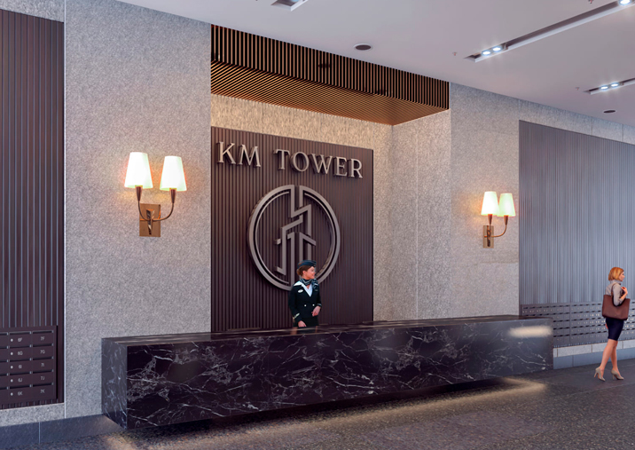 Residential compound KM TOWER  PLAZA